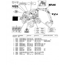 Atlas 1004 Serie 105 Parts Manual